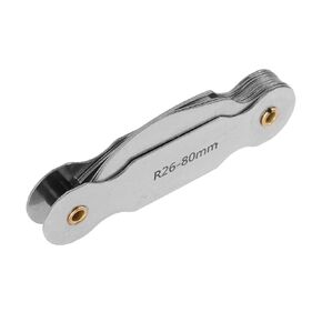Radius Gauge Measuring Tool Portable Assorted Convex Arc for Precise Radius Measurement Engineering Construction and Manufacturing in Kuwait