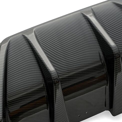 Rear Diffuser Lip Spoiler Compatible with Honda CR-V CRV Sport/Sport-L/Sport Touring 2023–2025 with LED Brake Light, Fits Dual Exhaust Models (Gloss Black) in Saudi Arabia