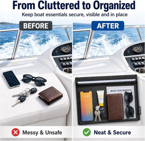 Boat Console Storage Bag with Lid in Kuwait