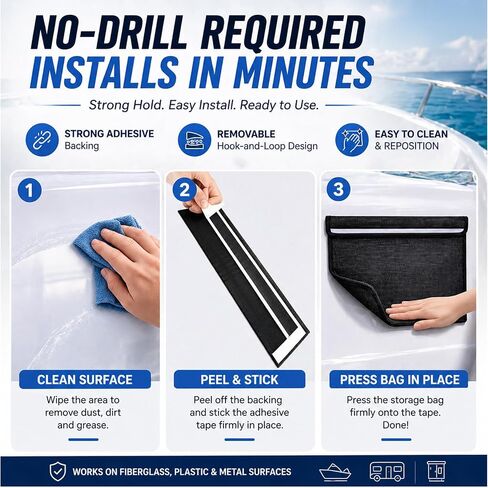 Boat Console Storage Bag with Lid in Kuwait