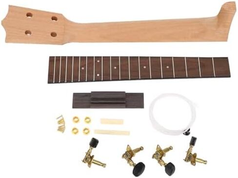 DIY Ukulele Building Kit 26 Inch Family Friendly Handcrafted Assembly Set with Rosewood Fingerboard in Kuwait