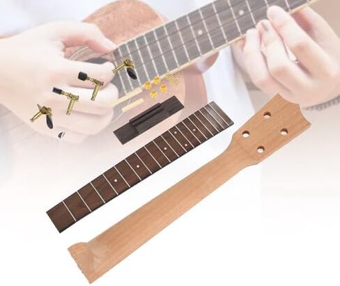 DIY Ukulele Building Kit 26 Inch Family Friendly Handcrafted Assembly Set with Rosewood Fingerboard in Kuwait