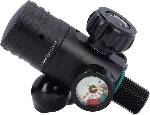Diving Valve, Universal Secondary Breathing Valve with 360 Degree Rotating Medium Pressure Hose, for Underwater Training and Diving Equipment in Kuwait