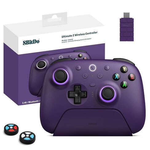 8Bitdo Ultimate 2 Wireless 2.4G Controller (Black) in Kuwait
