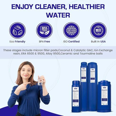 فلتر بديل سمارت | خرطوشة سمارت ألتيميت مقاس 2-7/8 بوصة × 9-3/4 بوصة | CQE-RC-04004 | كريستال كويست in Kuwait