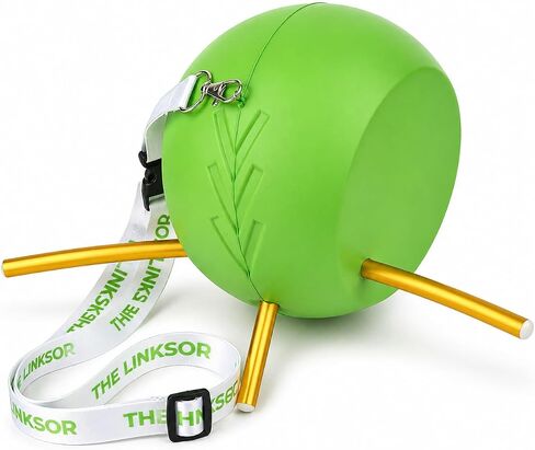 HERZ The Connector Golf Swing Trainer - كرة مساعدة لتدريب الجولف لتوصيل جسم الذراع، مصحح تأرجح إسفنجي مطور لممارسة التدريب في الفناء الخلفي، جميع مستويات المهارة in Kuwait