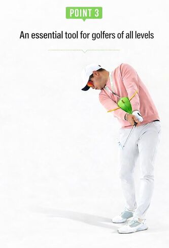 LOFIN Golf Swing Connection Ball with Lanyard – Arm-to-Body Training Aid for Better Tempo, Triangle Structure & Swing Consistency in Kuwait