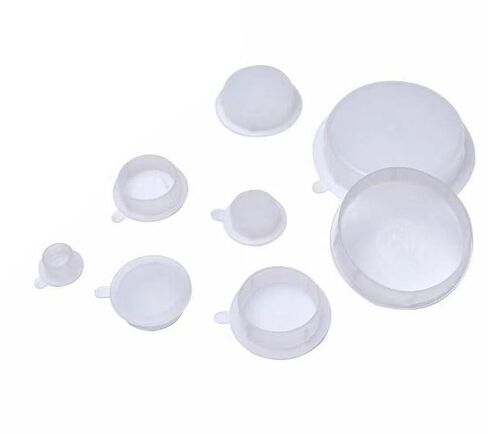 Plastic end Cap,Plastic Round Snap,Threaded Protective Cover,20 Pcs Internal Hole Plug Button Cap Head Fit for M3~M114mm(DG3/8) in Saudi Arabia