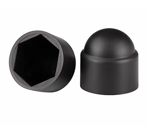 Plastic end Cap,Rubber Pipe Cover,Hole Plugs,50 Pcs Hex Nut,M3~M27 Black Bolt Dome Caps Covers, Plastic Protection for Bolts(M14*21 * 24mm) in Saudi Arabia