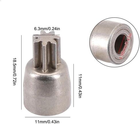 7Teeth Lawn Mower Gear Sleeve Part Replacements Fit for 2106 in Kuwait
