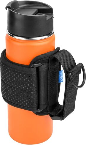 مقبض بهلوان Xxerciz لأكواب YETI Rambler، Owala، Cirkul، قارورة مائية، مقبض عالمي مضاد للانزلاق لزجاجات المياه 12oz - 40oz، للمشي أثناء السفر (الزجاجة مستبعدة) in Kuwait