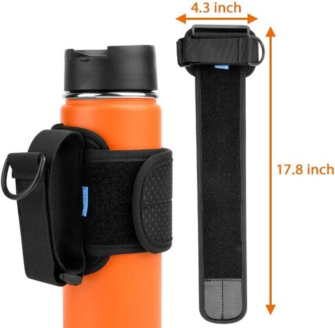 مقبض بهلوان Xxerciz لأكواب YETI Rambler، Owala، Cirkul، قارورة مائية، مقبض عالمي مضاد للانزلاق لزجاجات المياه 12oz - 40oz، للمشي أثناء السفر (الزجاجة مستبعدة) in Kuwait