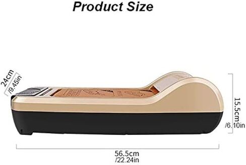 Shoe Cover Machine Automatic Film Covering Device,Automatic Shoe Cover Dispenser With 1 Rolls Membrane,Suitable For Homes, Amusement Parks,Rose gold in Kuwait