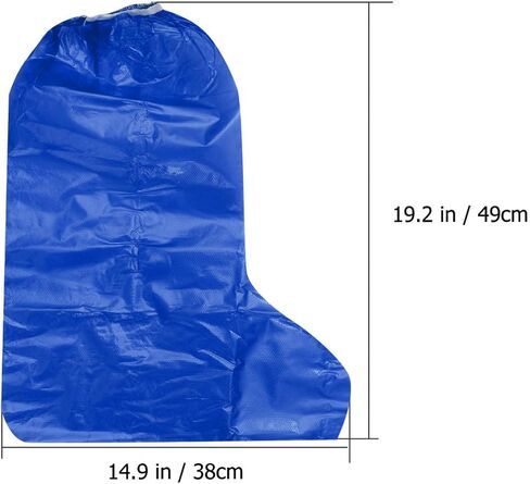 10pcs Shoes Covers Disposable Boot Covers High-top Foot Boot Protectors Water Resistant for Home Car Outdoor Activities in Saudi Arabia