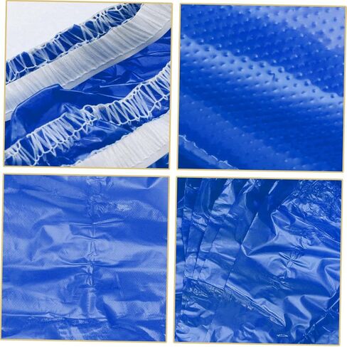 10pcs Shoes Covers Disposable Boot Covers High-top Foot Boot Protectors Water Resistant for Home Car Outdoor Activities in Saudi Arabia