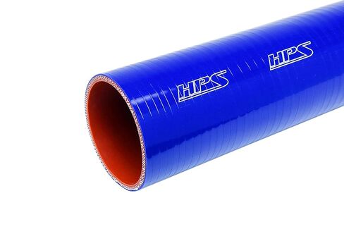 HPS 7/8" ID, 12" Length, Silicone Coupler Tube Hose, High Temp 4-Ply Reinforced, 100 Psi Max. Pressure, 350F Max. Temperature, ST-81099-BLK, Silicone, Black in Saudi Arabia
