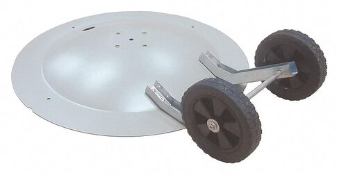 Dayton Pedestal Mount Wheel Kit for Use with 1ZCP2D, 1ZCP3D,Includes Wheels, Brackets, Assembly Hardware in Kuwait