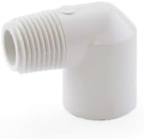 موصل أنبوب الكوع PVC 90 درجة - خيط أنبوب ذكر MIP × مقبس منزلق (مقبس 1-1/4 بوصة × 1-1/4 بوصة MNPT) in Kuwait