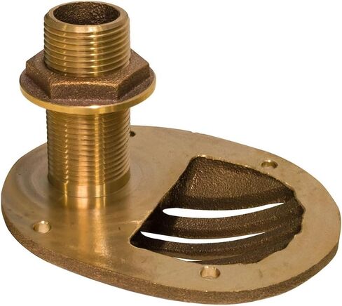 1-1/2 Bronze Combo Scoop Thru-Hull w/Nut in Kuwait