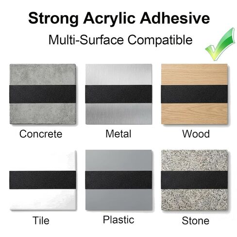 Black Anti Slip Tape 2 Inch x 33 Ft, Heavy Duty Non Skid Grip Tape for Stairs Outdoor Steps Ramps Decks, Waterproof Traction Tape for Indoor Bathroom Kitchen Garage Boat RV Safety in Kuwait
