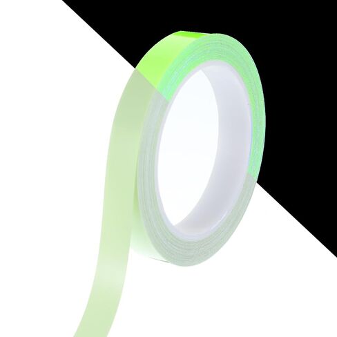 Glow in The Dark Tape High Visibility Glow Tape Fluorescent Luminous Reflective Tapes for Stage Stair Dark Areas Safety Marking, 33 Feet x 0.6 Inch in Kuwait