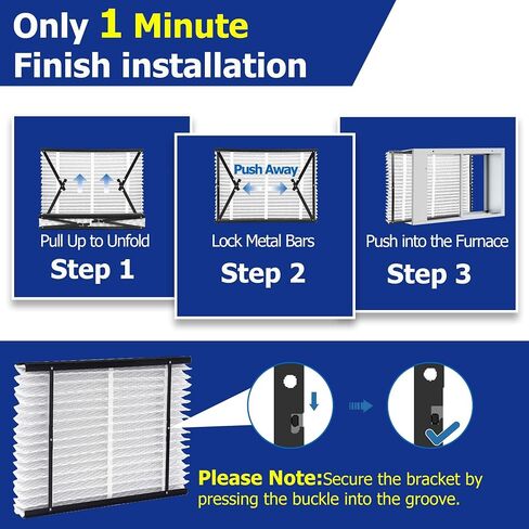 213 Replacement Filter Compatible with AprilAire Whole House Air Purifier 1210, 1620, 2210, 2216, 3210, 4200 Furnace Air Purifier, MERV 13 Filters, Size: 20x25x4, 2 Pack in Kuwait