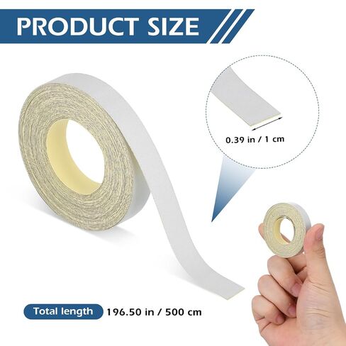 PRETYZOOM Reflective Tachometer Tape Strips for Speed Tester Adhesive High Visibility Reflector Tape for Accurate Speed Measurement Portable Reflective Material Roll in Kuwait