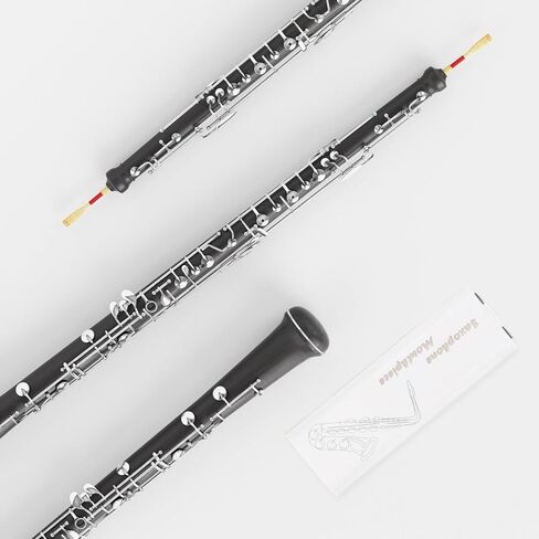 Portable Oboe Reed Carrying Case White Cover Black Base Compact Oboe Reed Storage Holder Woodwind Instrument Accessory for Musicians in Saudi Arabia