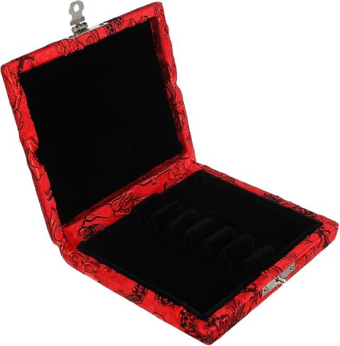 حافظة SUPVOX Oboe Reed مع غطاء من القماش خفيف الوزن وصندوق حامل من Oboe Reed بسعة 6 حاوية تخزين لحماية الموسيقي والسفر in Kuwait