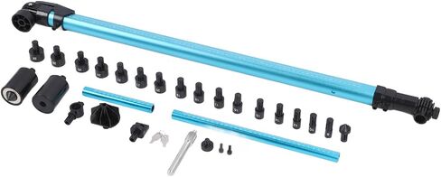 Acouto 2D Auto Body Measuring System High Accuracy Aviation Aluminum Auto Body Shop Frame Tram Gauge for Cars Dent Repair Tools in Kuwait