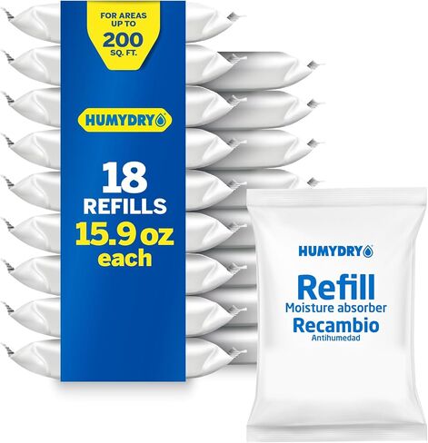 HUMYDRY USA4311803C6 Unscented Moisture Absorber Refill, 15.9-Ounce, 3-Pack in Saudi Arabia