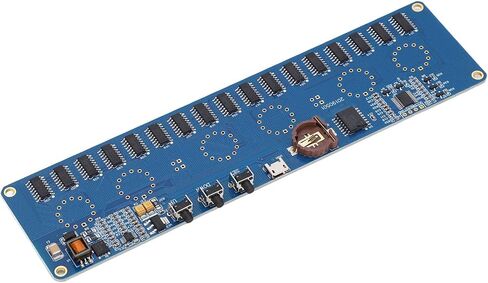 لوحة تحكم على شكل ساعة أنبوبية من Nixie، وحدة محرك، شاشة متوهجة بـ 7 ألوان لمشروعات DIY، محرك IC متكامل لعرض الوقت المستقر in Kuwait