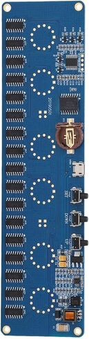 لوحة تحكم على شكل ساعة أنبوبية من Nixie، وحدة محرك، شاشة متوهجة بـ 7 ألوان لمشروعات DIY، محرك IC متكامل لعرض الوقت المستقر in Kuwait