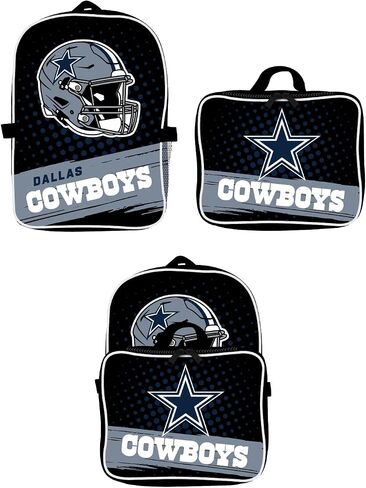 Denco Dallas Cowboys Backpack Lunch Bag -Ideal for School, Travel, or Game Day in Kuwait