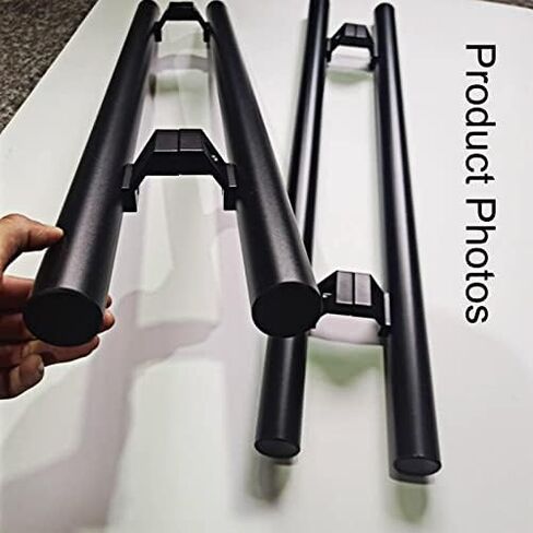 Modern Push Pull Door Handle Glass Barn Door Handles Entry Door Pull Handle for Office & Bathroom Easy InstallationSleek Design for Home & Commercial Use in Saudi Arabia