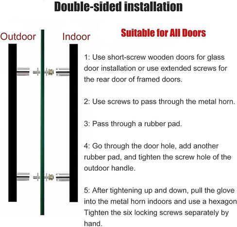 Matte Black Sliding Barn Door Handle Modern Steel Push Pull for Shower Kitchen Office Front Door Double Sided Commercial Grade Hardware in Saudi Arabia