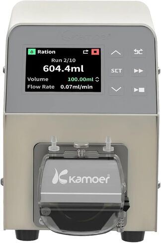LLS Plus V3 مضخة تمعجية محرك متدرج ذو حلقة مغلقة AC110V-220V سرعة متغيرة 180 مل / دقيقة مضخة الجرعات المختبرية الذكية (الاتحاد الأوروبي) in Kuwait