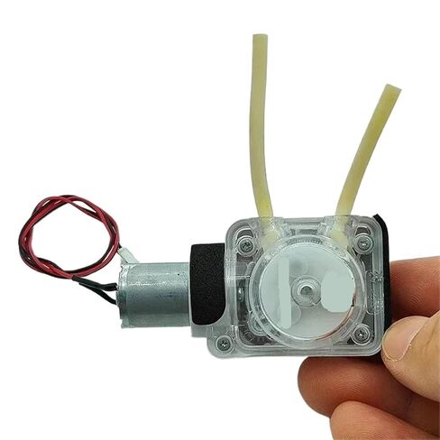 مضخة الجرعات التمعجية الصغيرة DC 3V-5V - مضخة سائلة صغيرة ذاتية التحضير للاستخدام في حوض السمك والمختبر in Kuwait