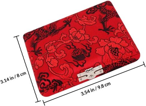 TOYANDONA 6pcs Red Silk Oboe Reed Case Reed Storage Box for Woodwind Instrument Accessories in Kuwait