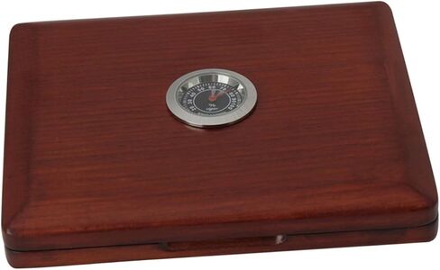 Ciieeo 5pcs Oboe Reed Case with Hygrometer, Saxophone and Oboe Reed Storage Holder Box Amber Color for Wind Instrument Accessories in Kuwait