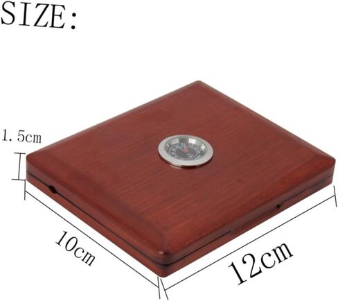 YARNOW 5pcs Oboe Reed Case Box with Hygrometer Amber Portable Reed Holder Container for Oboe for Wind Instrument Accessories in Saudi Arabia