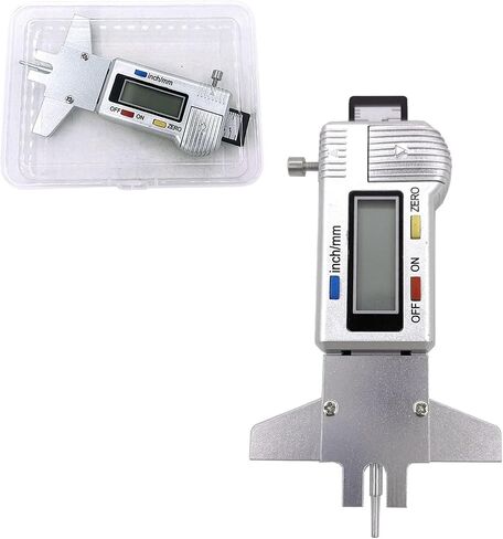 Jiayouy Guitar Digital Display Fret Gauge Tool Metal Guitar Fret Height Accurately Measuring Maintenance Tool Accessories in Kuwait