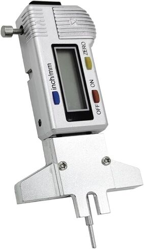 Jiayouy Guitar Digital Display Fret Gauge Tool Metal Guitar Fret Height Accurately Measuring Maintenance Tool Accessories in Kuwait