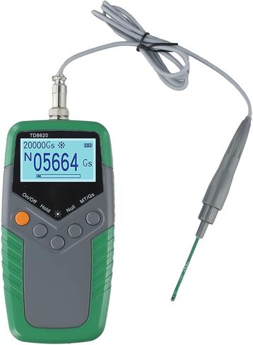 Digital Gauss Meter TD8620 Magnetic Field Tester Measures 0 2400mT Handheld Gaussmeter With Hall Probe in Saudi Arabia