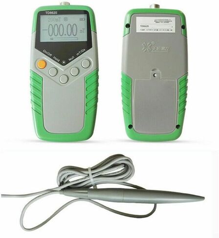 Digital Gauss Meter TD8620 Magnetic Field Tester Measures 0 2400mT Handheld Gaussmeter With Hall Probe in Saudi Arabia
