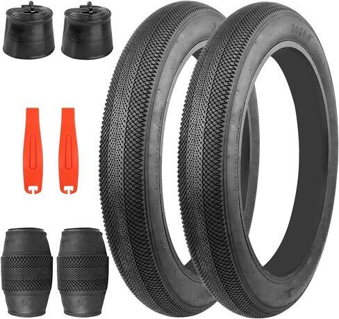 Fat Bike Tire 20/24/26 x 4.0 inch Heavy Duty Anti-Slip Foldable Replacement All-Terrain Tire for E-Bike Snow Bike in Kuwait