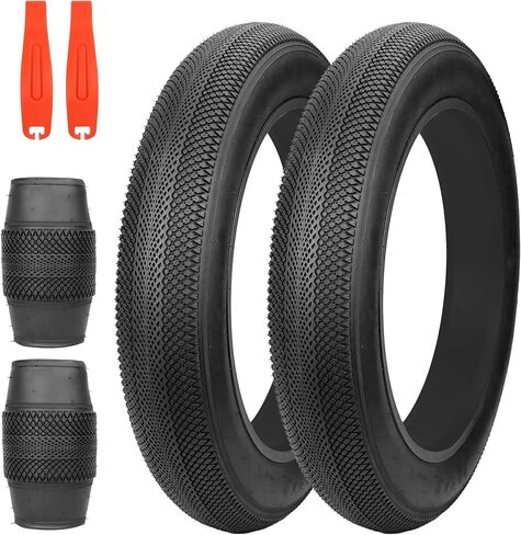 Fat Bike Tire 20/24/26 x 4.0 inch Heavy Duty Anti-Slip Foldable Replacement All-Terrain Tire for E-Bike Snow Bike in Kuwait