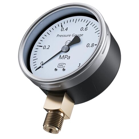 1 قطعة مؤشر قياس الضغط الميكانيكي-0.1-4Mpa-60Mpa 60 مللي متر/100 مللي متر مؤشر قياس الضغط M14 * 1.5/M20 * 1.5 مقياس الضغط الميكانيكي (304SS 60 مللي متر M14-1.5,0-0.4Mpa) in Kuwait