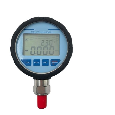 1pc Pressure Gauge Accuracy 0.5% FS 4-Digits Special Ceramics Diaphragm Stainless Steel Manometer(G 1-4 400bar) in Kuwait