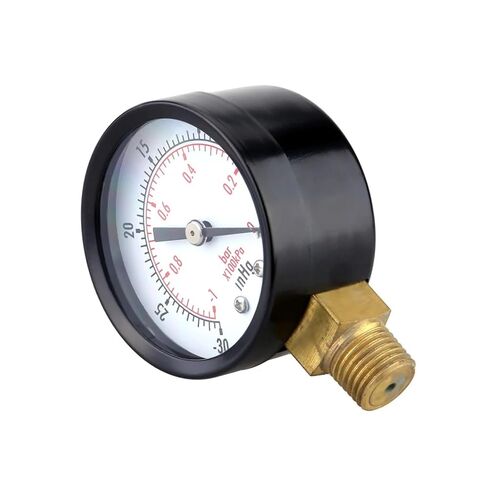 1pc Vacuum Pressure Gauge Portable Tester for Air Water Oil Gas 0 30inhg Multifunction Pressure Meter Instrument in Saudi Arabia